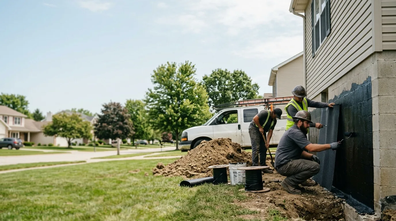 Basement Waterproofing in Southington, OH near me